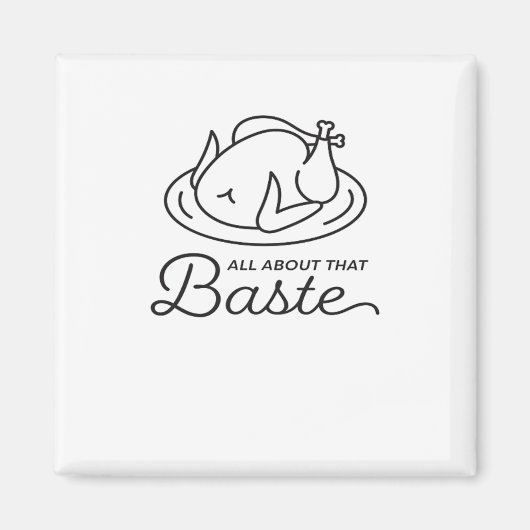 Aimant Tout À Propos De Ce Baste Pour Thanksgiving (Devant)