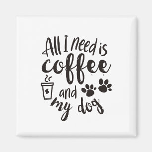 Aimant tout ce dont j'ai besoin, c'est du café et mon chi