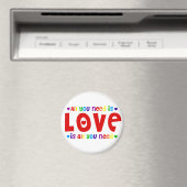 Aimant Tout ce dont vous avez besoin est l'amour (In Situ (Lave-vaisselle))