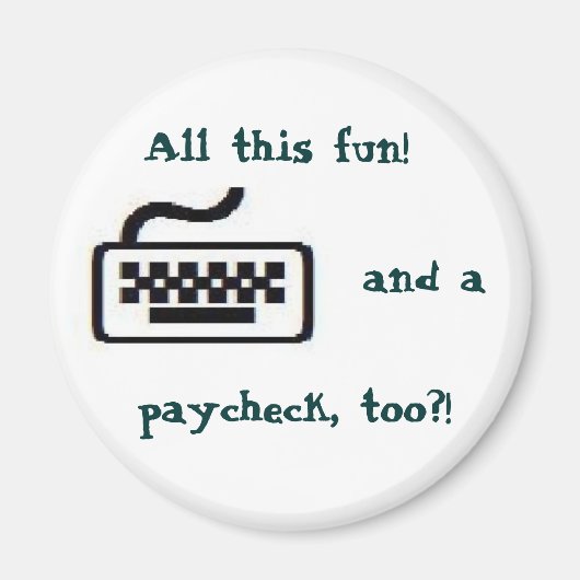 Aimant Tout ce plaisir ! (Devant)