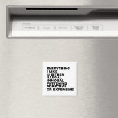 Aimant Tout ce que j'aime (In Situ (Lave-vaisselle))