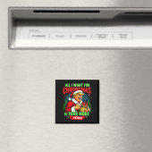 Aimant Tout ce que je veux pour Noël c'est 4 ans de plus (In Situ (Lave-vaisselle))