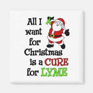 Aimant Tout Ce Que Je Veux Pour Noël...Lyme