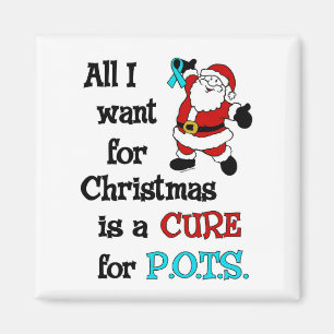 Aimant Tout ce que je veux pour Noël...P.O.T.S.