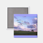 Aimant Tout ce qui est vrai...magnet (Recto/Verso)