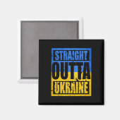 Aimant Tout droit d'Ukraine (Recto/Verso)