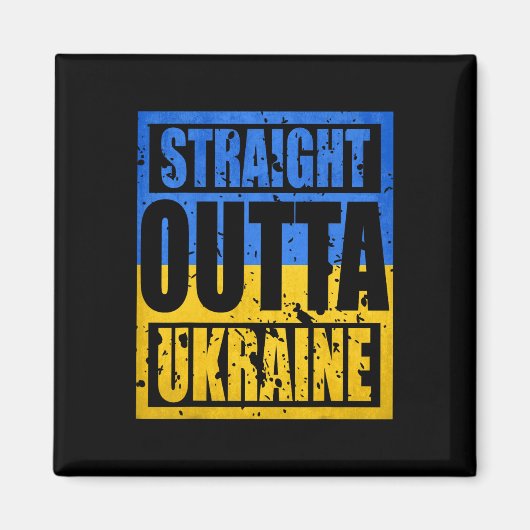 Aimant Tout droit d'Ukraine (Devant)