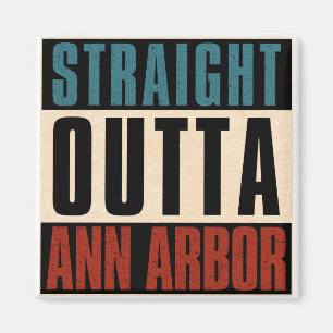 Aimant Tout droit sorti d'Ann Arbor Michigan MI