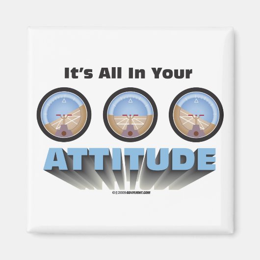 Aimant Tout est dans ton attitude (Devant)