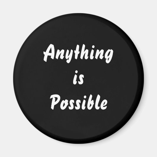 Aimant Tout est possible (Devant)