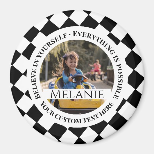 Aimant Tout est possible - Croyez en vous (Devant)