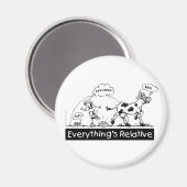 Aimant Tout est relatif (Recto/Verso)