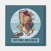 Aimant Tout est sous contrôle Bandicoot One Man Band (Devant)