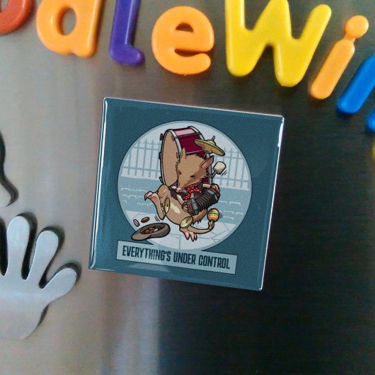 Aimant Tout est sous contrôle Bandicoot One Man Band