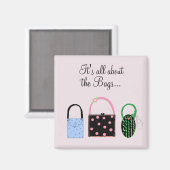 Aimant Tout est sur les sacs (Recto/Verso)