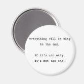 Aimant Tout ira bien (Recto/Verso)