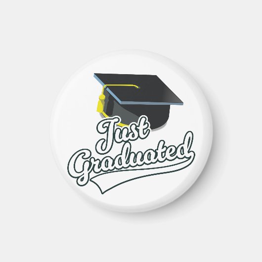 Aimant Tout juste diplômé !  (Devant)