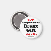 Aimant Tout le monde aime une fille Bronx (Recto/Verso)
