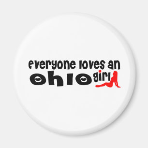 Aimant Tout le monde aime une fille de l'Ohio