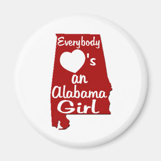 Aimant Tout le monde aime une fille en Alabama