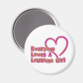Aimant Tout le monde aime une Louisiane (Recto/Verso)