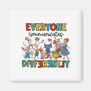 Aimant Tout Le Monde Communique Différemment Les Enfants
