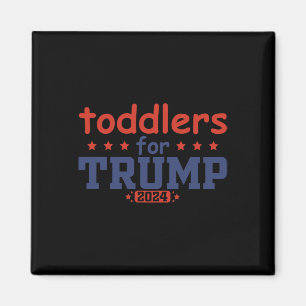 Aimant Tout-petits pour Trump Enfants Trump 2025 Drôle Tr