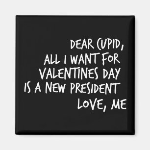 Aimant Tout que je veux pour le jour de Valentines est un