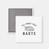 Aimant Tout Sur Ce Baste Classique Drôle (Recto/Verso)
