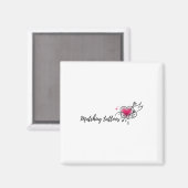 Aimant Tout Sur L'Amour Valentines Correspondant Tatouage (Recto/Verso)