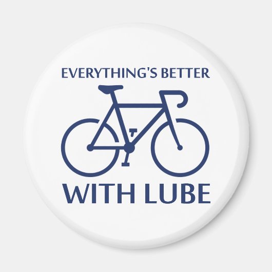 Aimant Tout va mieux avec Lube (Devant)