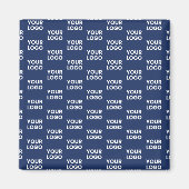 Aimant Toute image ou logo commercial modifiable Dark Nav (Devant)