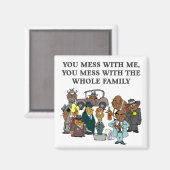 Aimant Toute La Famille (Recto/Verso)