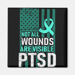 Aimant Toutes les blessures ne sont pas visibles, soutien