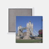 Aimant Tower Bridge, Tamise, Londres, Angleterre (Recto/Verso)