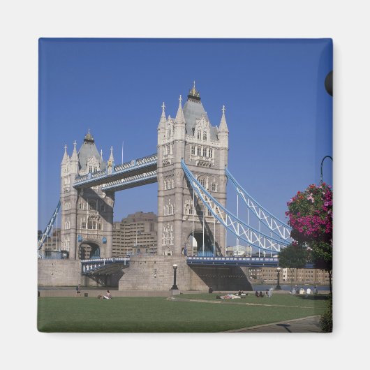 Aimant Tower Bridge, Tamise, Londres, Angleterre (Devant)