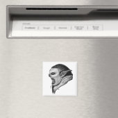 Aimant Tracer le design noir et blanc (In Situ (Lave-vaisselle))