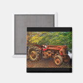 Aimant Traceur de la ferme rouge (Recto/Verso)