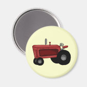 Aimant Tracteur agricole (Recto/Verso)