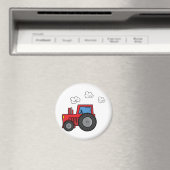 Aimant Tracteur rouge (In Situ (Lave-vaisselle))