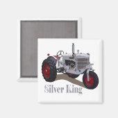 Aimant Tracteur Silver King (Recto/Verso)