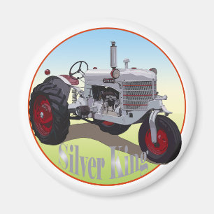 Aimant Tracteur Silver King