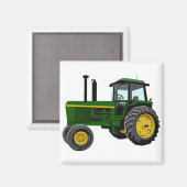 Aimant Tracteur vert (Recto/Verso)