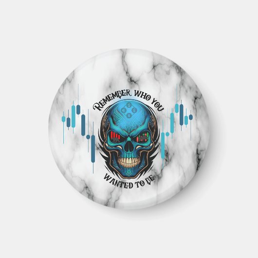 Aimant Trade Motivation | Skull N Marble | Remember (Devant)