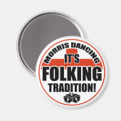 Aimant Tradition dansante Morris (Recto/Verso)