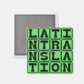 Aimant Traduction latine (Recto/Verso)