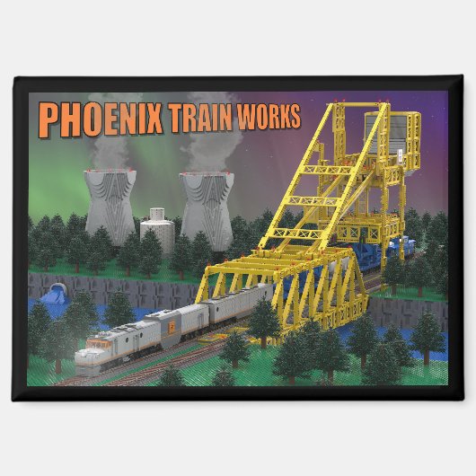Aimant Train atomique PTW (Recto)