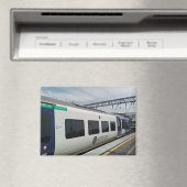 Aimant Train bleu et blanc (In Situ (Lave-vaisselle))