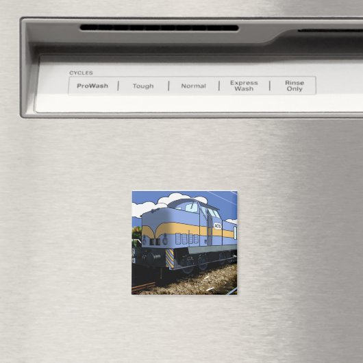 Aimant Train de dessin (In Situ (Lave-vaisselle))