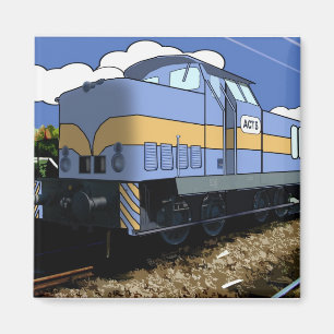 Aimant Train de dessin